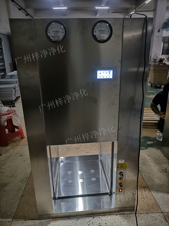 全自动传送窗采用PLC或工业电脑进行控制